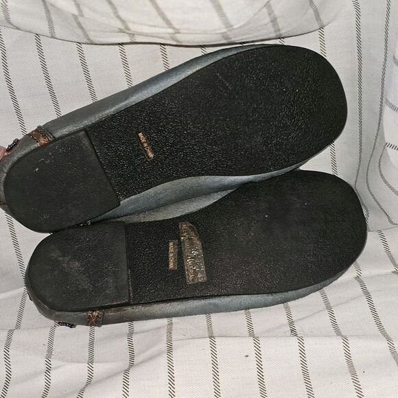 Play House Sequin Beaded Clogs Mules Flats Shoes Women's Size 4 - Picture 9 of 10